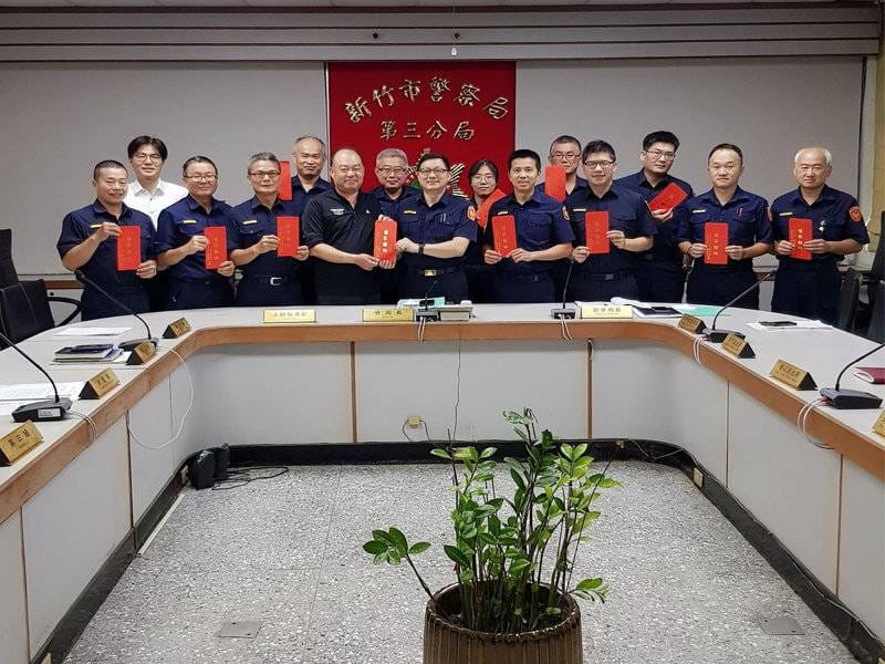 2020年6月24日 金益鼎端午連假前夕慰勞 新竹市警察局第三分局警員