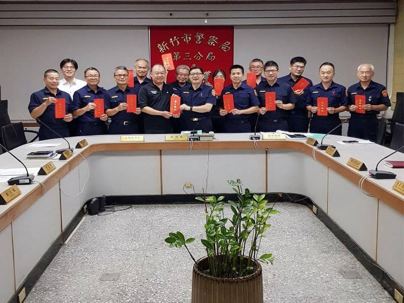 2020年6月24日 金益鼎端午連假前夕慰勞 新竹市警察局第三分局警員