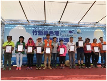 2017年8月2日 參與新竹市環境保護局舉辦「106年度新竹市海洋垃圾清除總動員-竹塹綠色港，相揪來淨海」活動