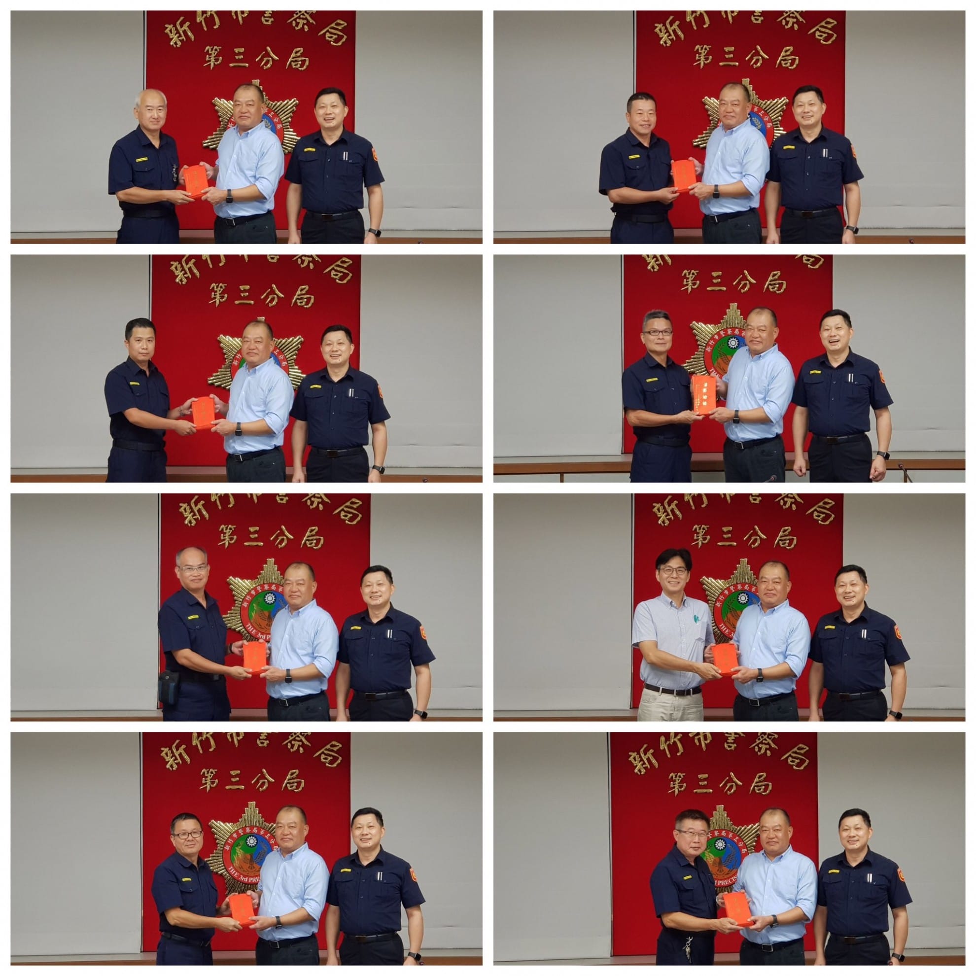 2019年9月12日 2019年頒發中秋節紅包慰勞 新竹市警察局第三分局警員 2019年9月12日 2019年頒發中秋節紅包慰勞 新竹市警察局第三分局警員