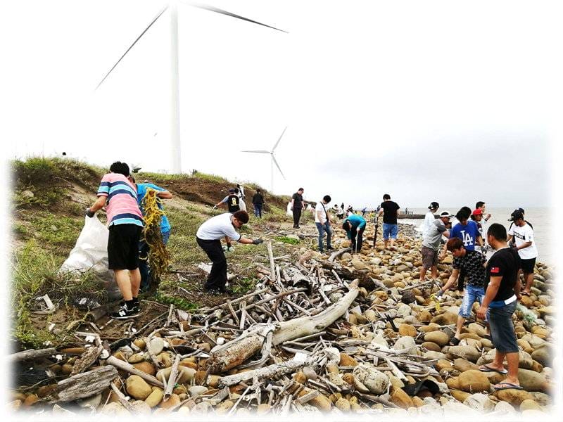2019年6月11日 響應環保 金益鼎淨灘新竹南港海岸