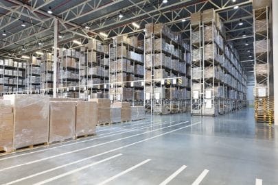 Collection Process Temporary Storage in the Factory