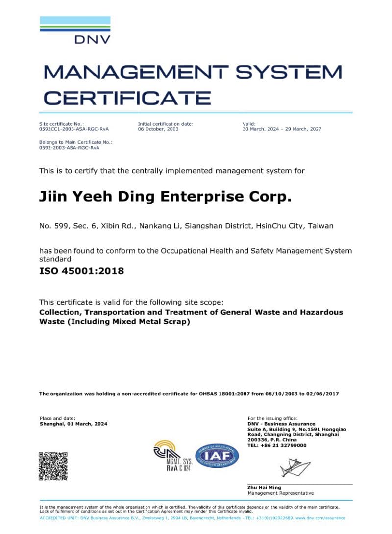 ISO 45001 ISO 45001